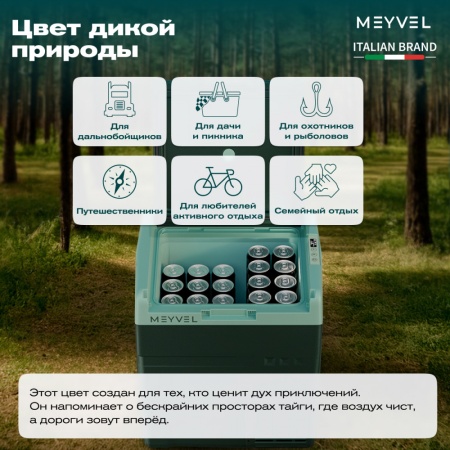 Компрессорный автохолодильник Meyvel AF-N30 (12/24V)